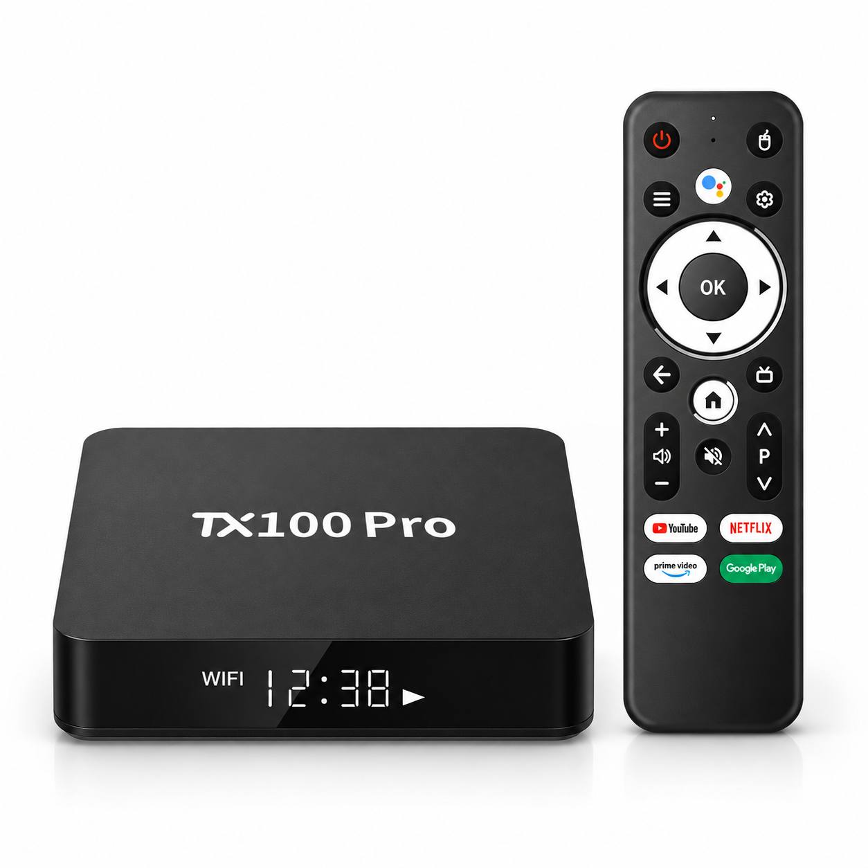 TX100 Pro dengan alat kawalan jauh